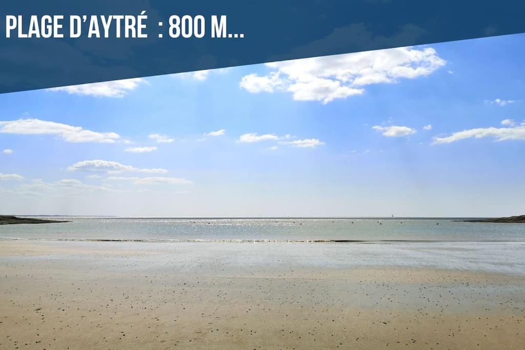 L'Encre Bleue - 800 Metres De La Plage Эйтре Экстерьер фото